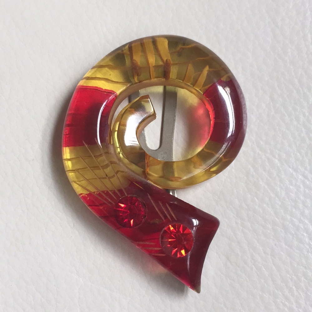 Vtg dress clip